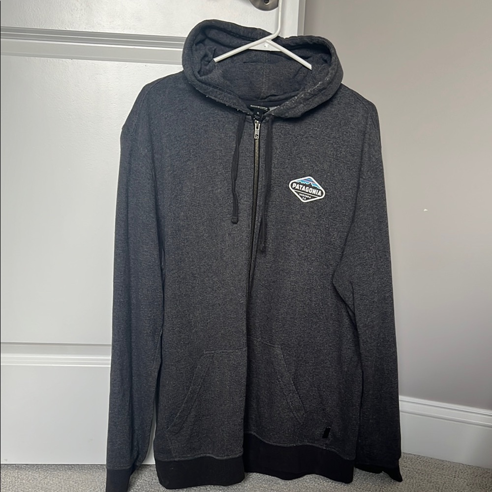 Patagonia Zip Up Sweatshirt with Hood